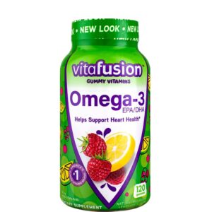 Vitafusion Omega 3 Gummies, 120 Count